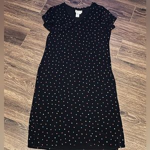 Vintage casual multicolor dress